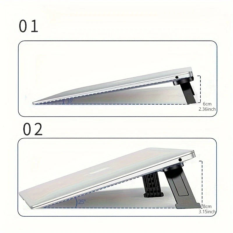 Adjustable Foldable Portable Laptop Stand Riser