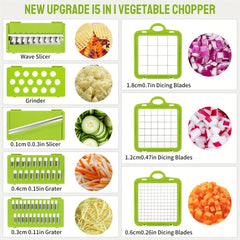 Adjustable Mandoline Vegetable Slicer Cutter