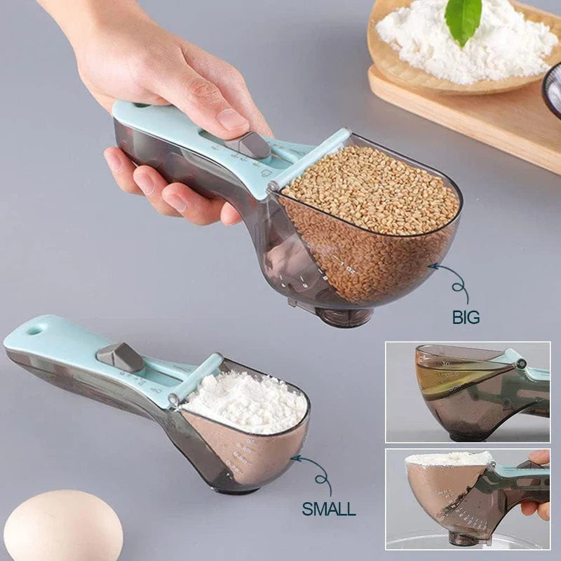 Adjustable Measuring Spoon Teaspoon Tablespoon Tool