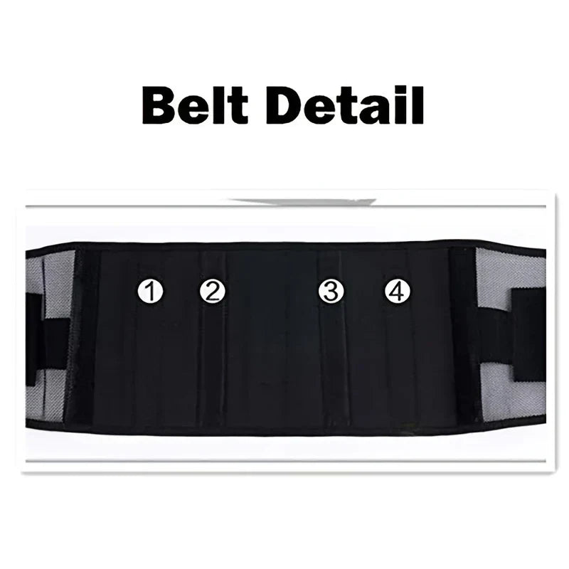 Adjustable Neoprene Back Support Brace Belt
