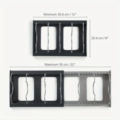 Adjustable Pot Pan Organizer Rack Holder
