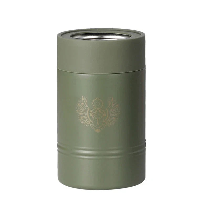 Anti-Tip Insulated Can Cooler Holder