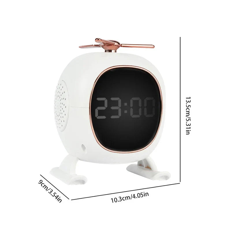 Aroma Diffuser Bluetooth Speaker Alarm Clock Combo