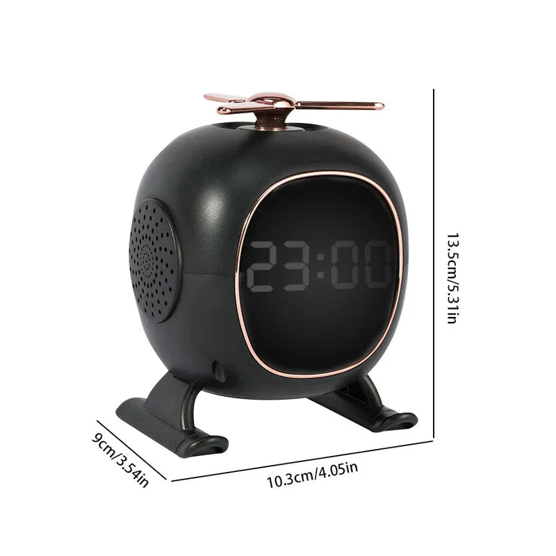 Aroma Diffuser Bluetooth Speaker Alarm Clock Combo
