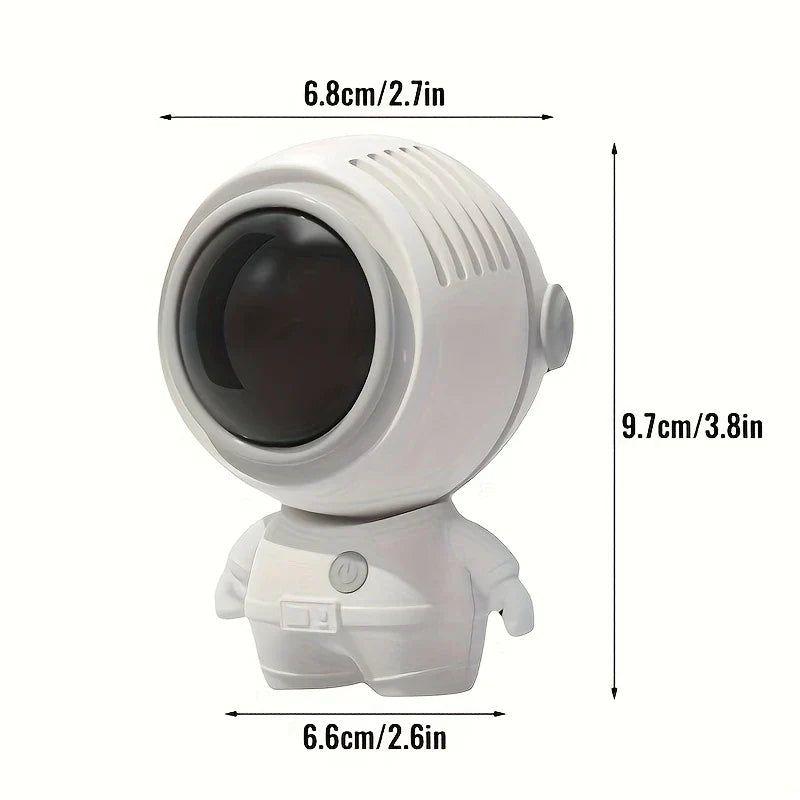 Astronaut Bladeless Neck Fan USB Rechargeable