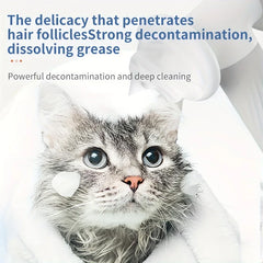 Automatic Foaming Pet Bath Brush Dispenser