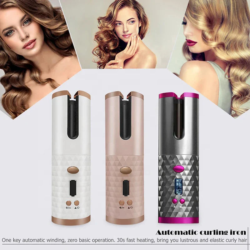 Automatic Hair Curler Curling Iron Wand