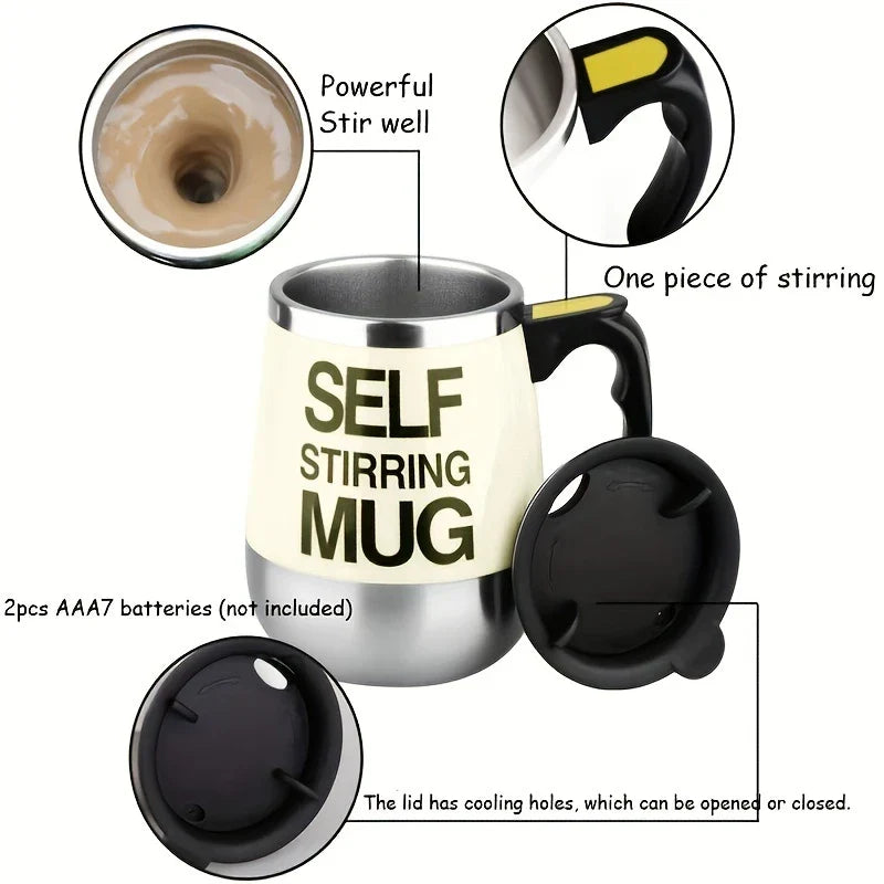 Automatic Self-Stirring Mug