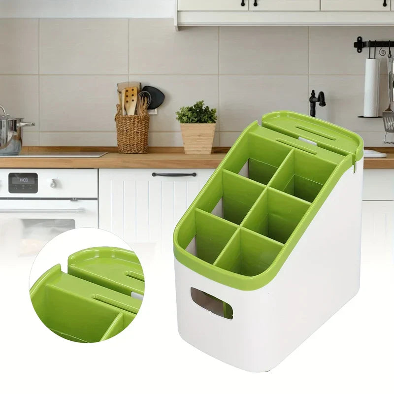 Bamboo Expandable Drawer Cutlery Organizer Tray