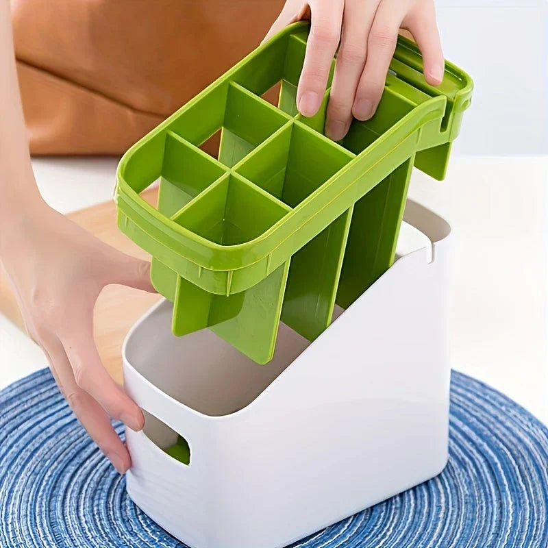 Bamboo Expandable Drawer Cutlery Organizer Tray