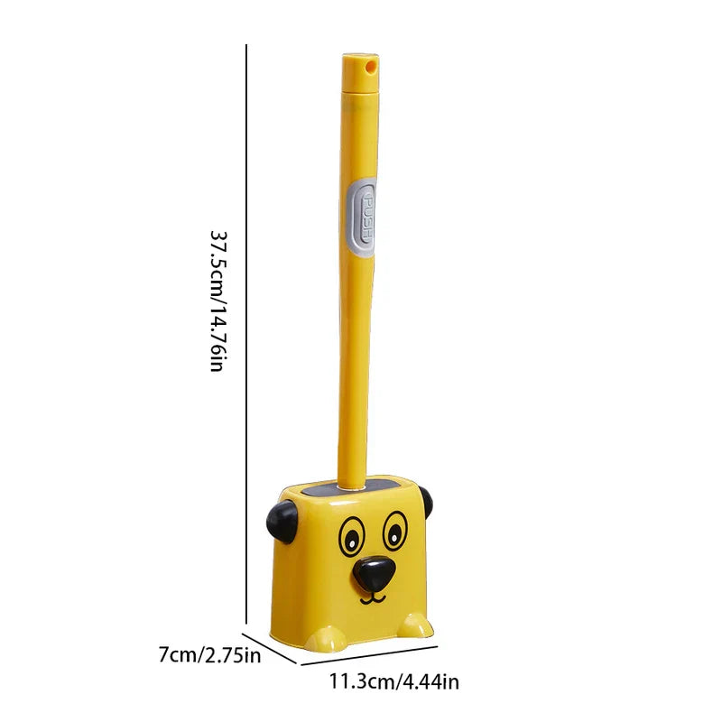 Bathroom Toilet Bowl Cleaning Brush With Stand