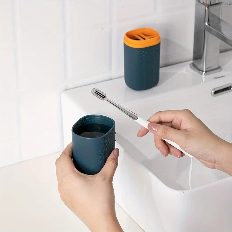 Bathroom Tumbler Cup Toothbrush Holder