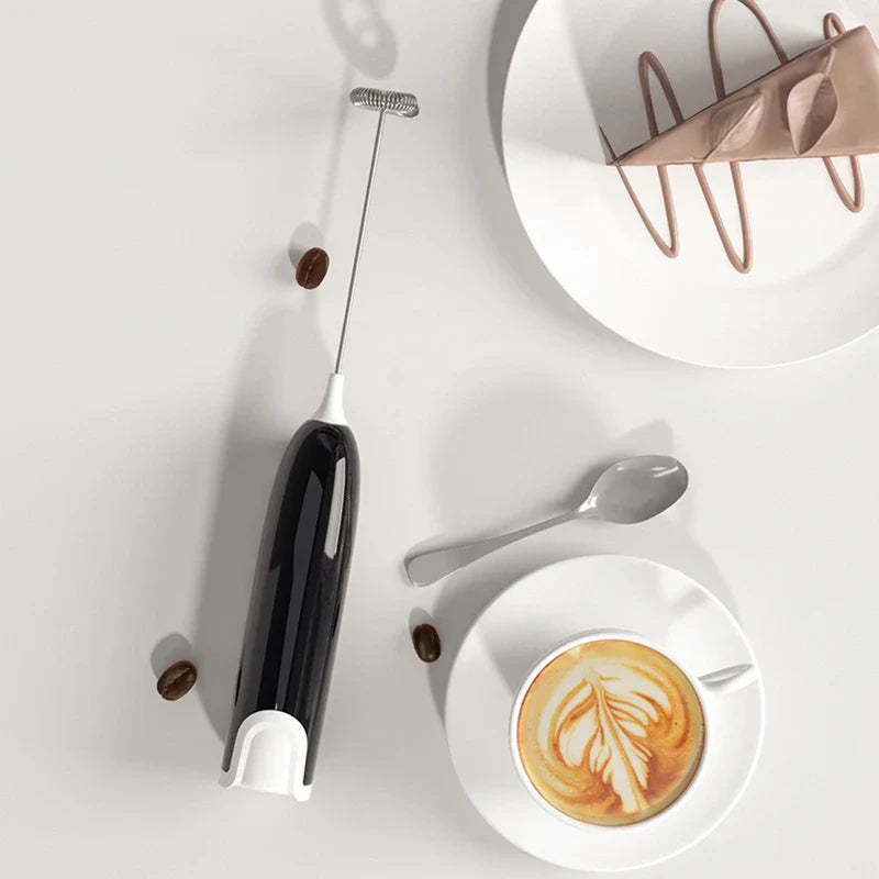 Battery Operated Drink Mixer Foaming Wand