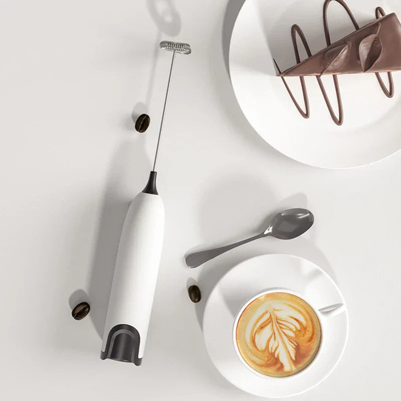 Battery Operated Drink Mixer Foaming Wand