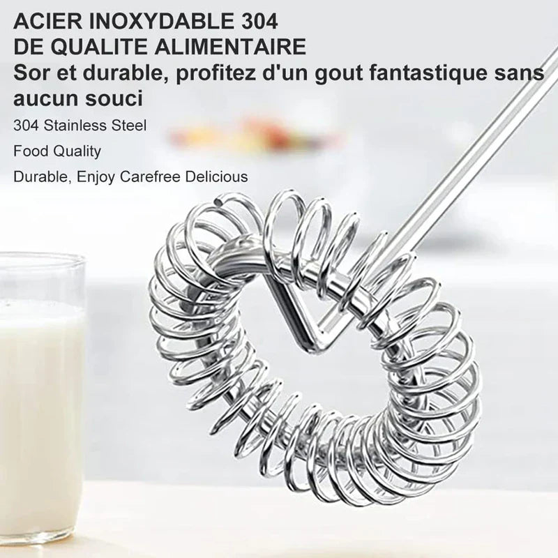 Battery Operated Drink Mixer Foaming Wand