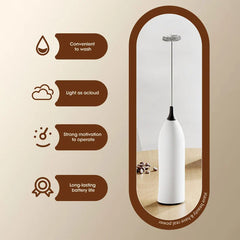 Battery Operated Drink Mixer Frothing Wand