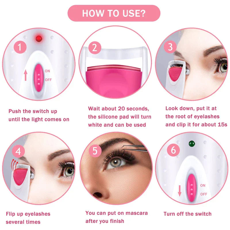 Battery Operated Heated Eyelash Curler
