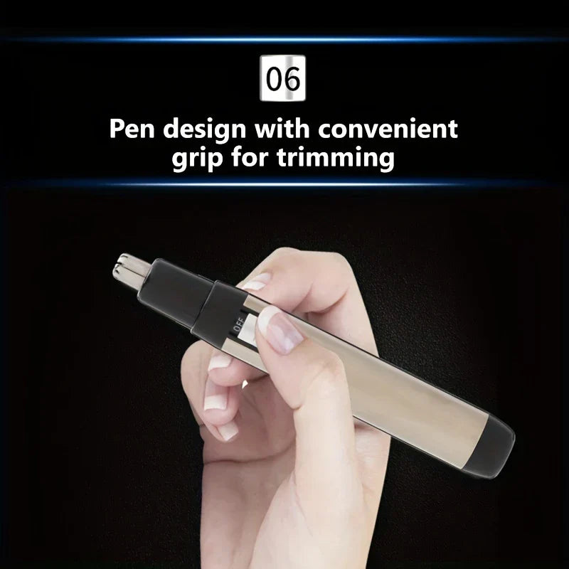 Battery Operated Nose Ear Hair Trimmer