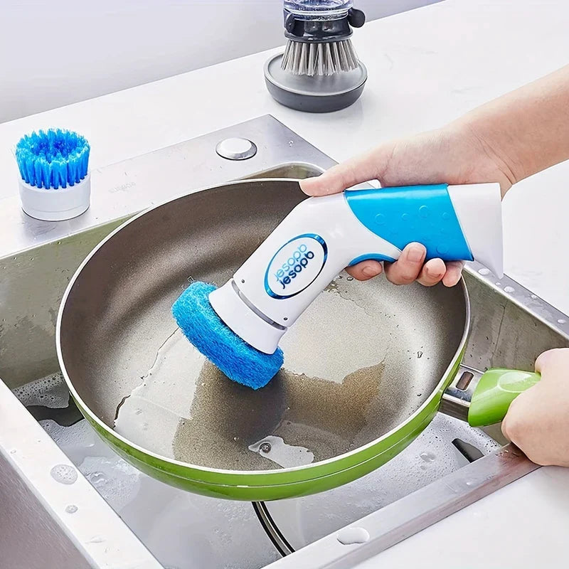 Battery Operated Power Scrubber Cleaning Brush