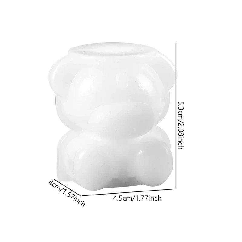 Bear Shaped Silicone Ice Cube Mold
