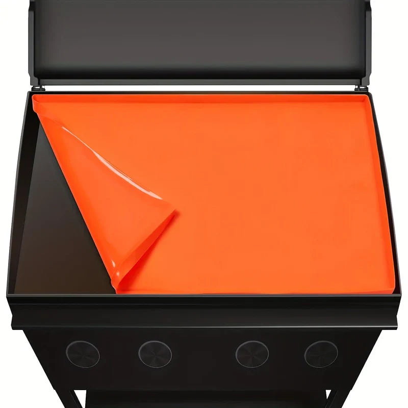 Black Silicone Baking Mat Set