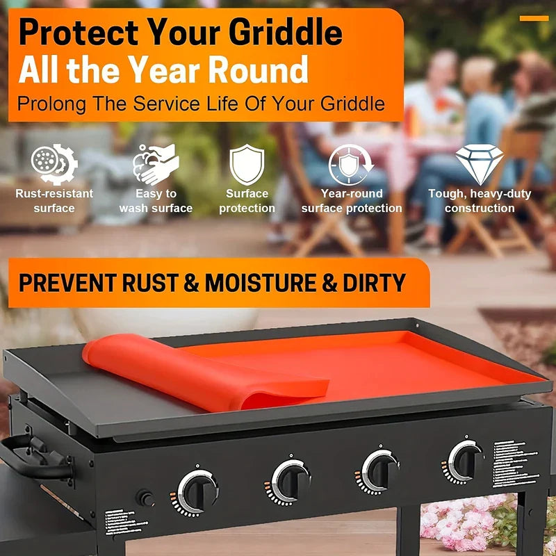 Black Silicone Baking Mat Set