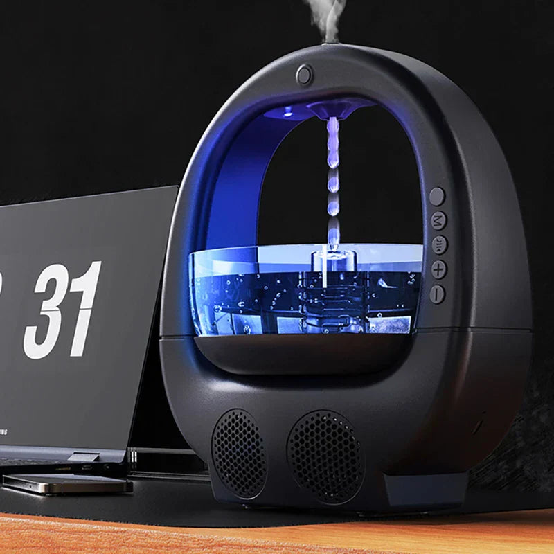 Bluetooth Speaker Air Humidifier Combo Lamp