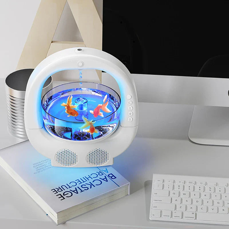 Bluetooth Speaker Air Humidifier Combo Lamp
