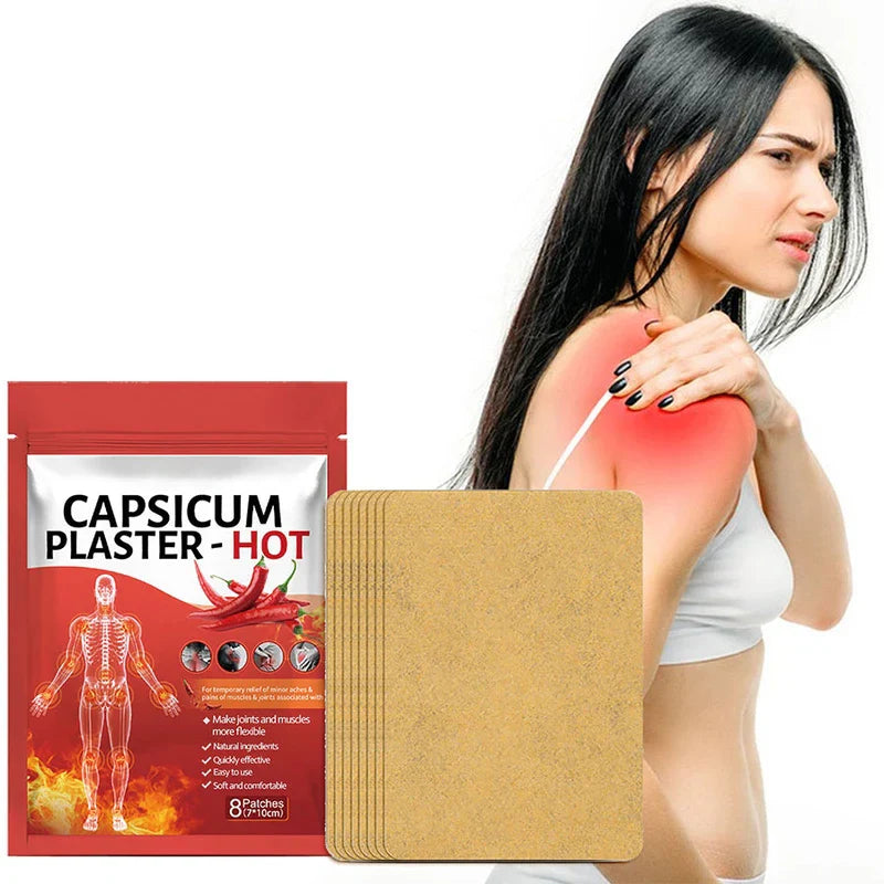 Capsicum Heat Patch Pain Relief Plaster