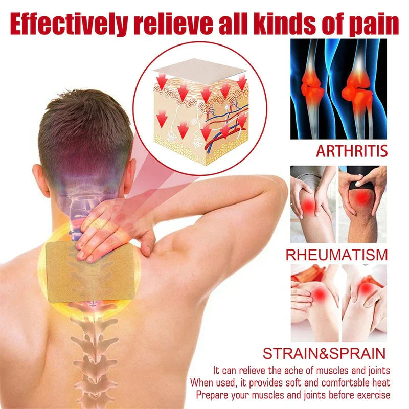 Capsicum Heat Patch Pain Relief Plaster