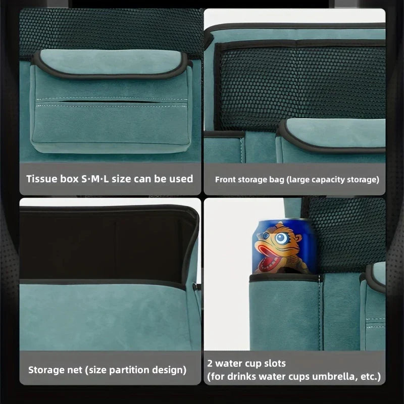 Car Center Console Organizer Hanging Bag