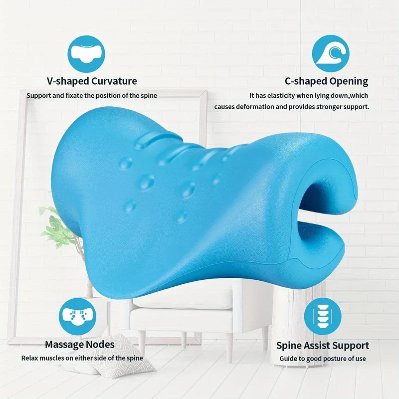 Cervical Neck Traction Device Stretcher