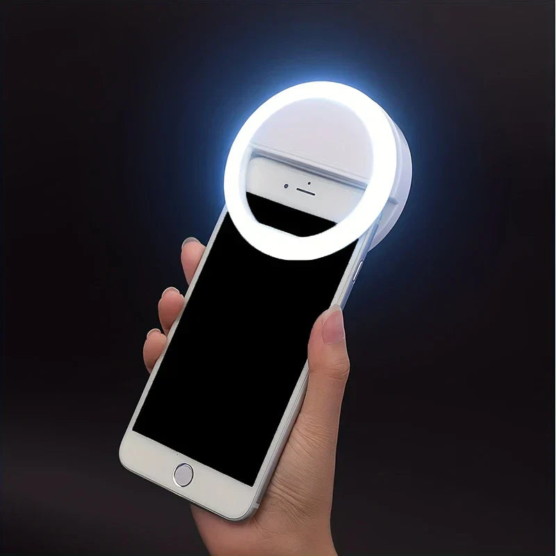 Clip-On Selfie Ring Light for Phone