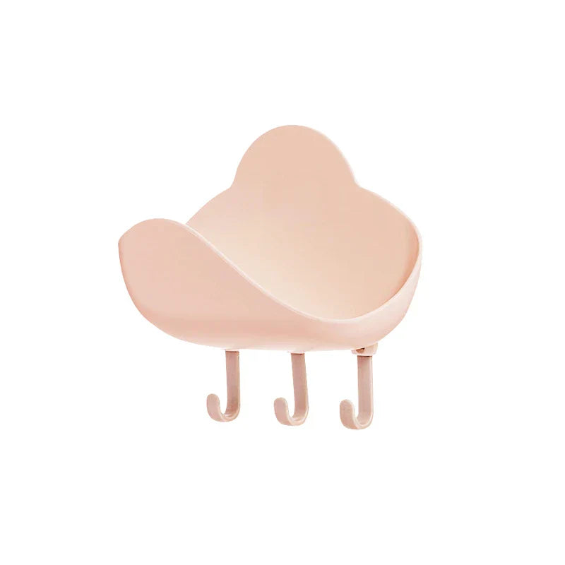 Cloud Shape Self-Draining Soap Dish