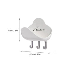 Cloud Shape Self-Draining Soap Dish