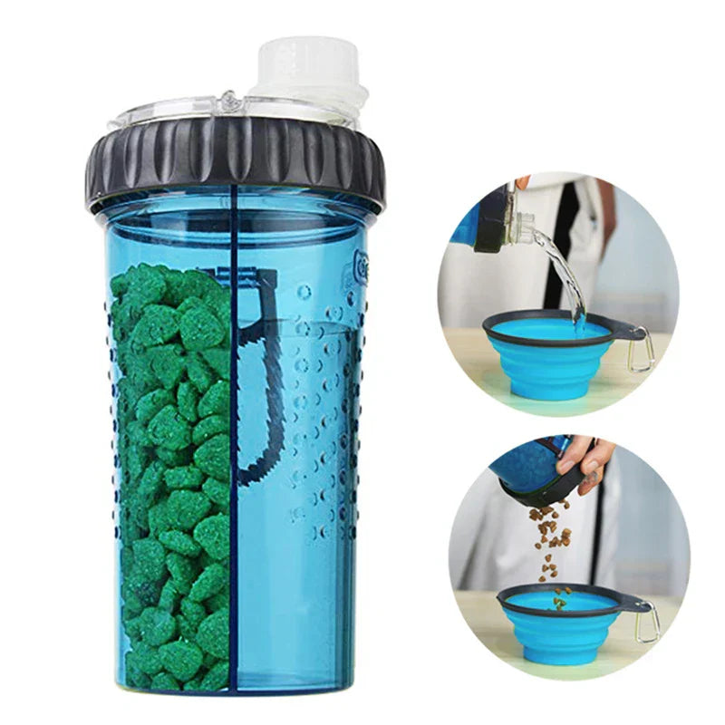 Collapsible Silicone Pet Travel Bowl