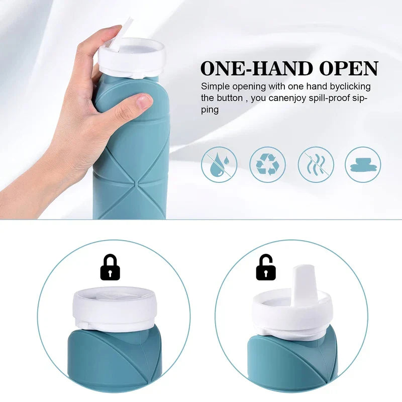 Collapsible Sports Water Bottle