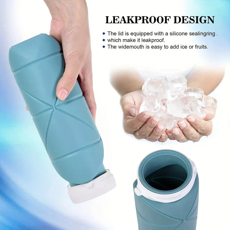 Collapsible Sports Water Bottle