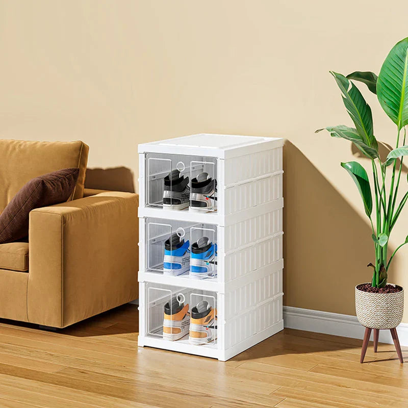 Collapsible Storage Box Organizer Bin