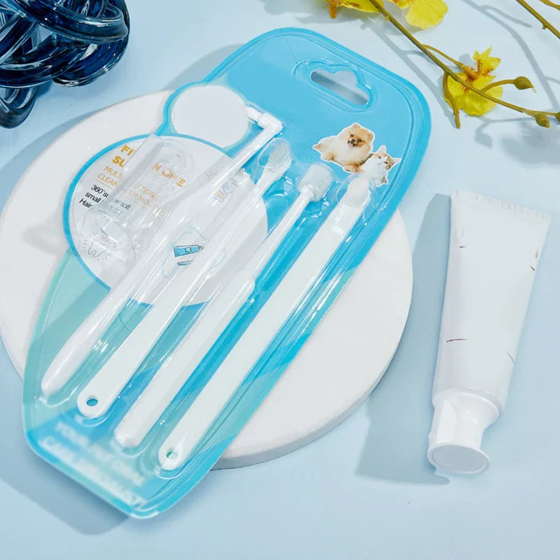 Combination Travel Folding Toothbrush Set