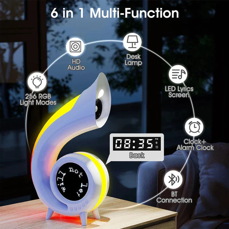 Conch Shell Retro Style Bluetooth Speaker Radio