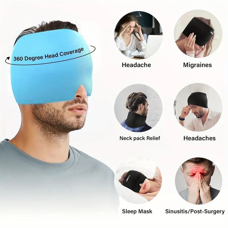 Cooling Gel Eye Mask for Puffiness Headaches