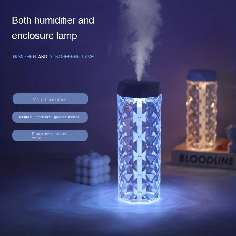 Crystal Air Humidifier Night Light