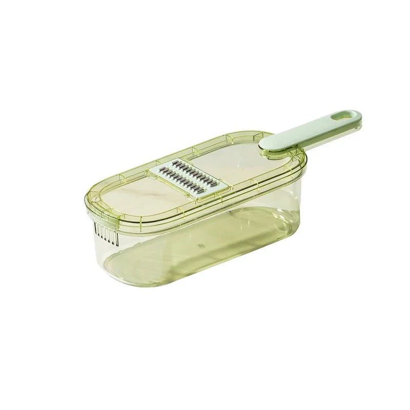 Crystal Glass Vegetable Chopper Slicer