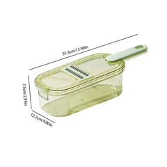 Crystal Glass Vegetable Chopper Slicer