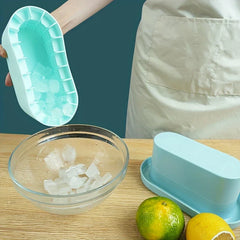 Cylinder Ice Cube Tray Mold Maker