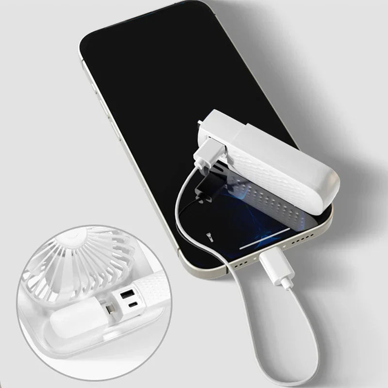 Desk Fan With Power Bank Function