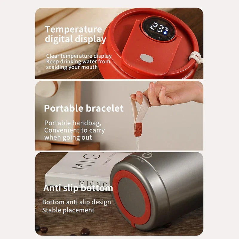 Digital Temperature Display Smart Coffee Mug Tumbler
