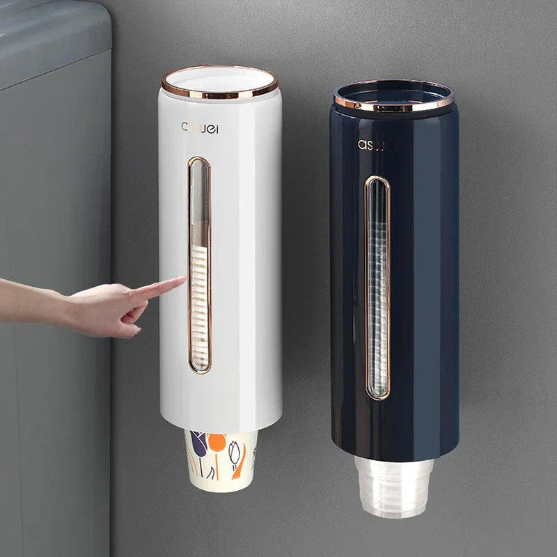 Disposable Cup Dispenser Holder Wall Mount