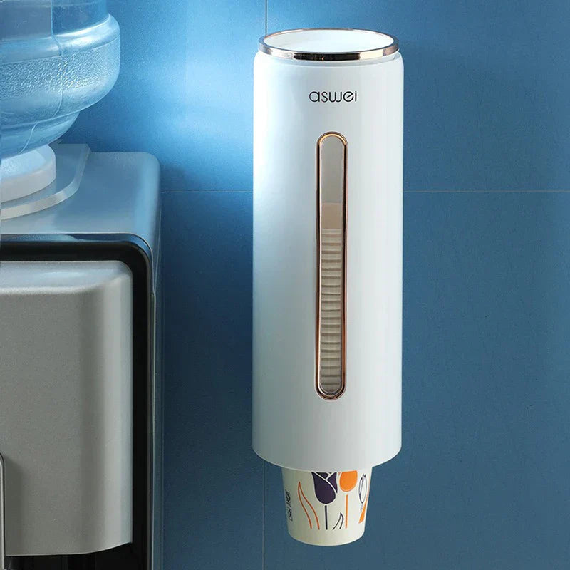 Disposable Cup Dispenser Holder Wall Mount